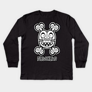 NESSHEAD LOGO Kids Long Sleeve T-Shirt